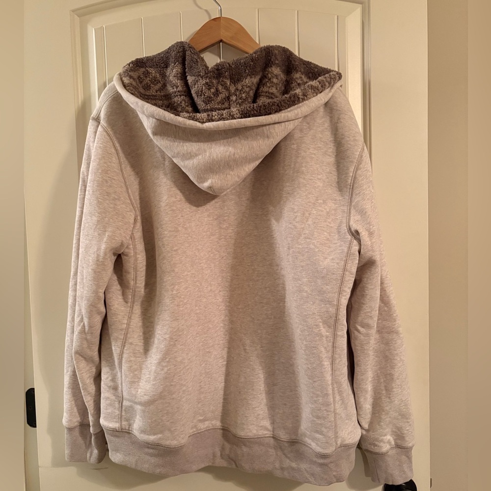 J. Crew Light Brown Zip-Up Sweater - Picture 2 of 7
